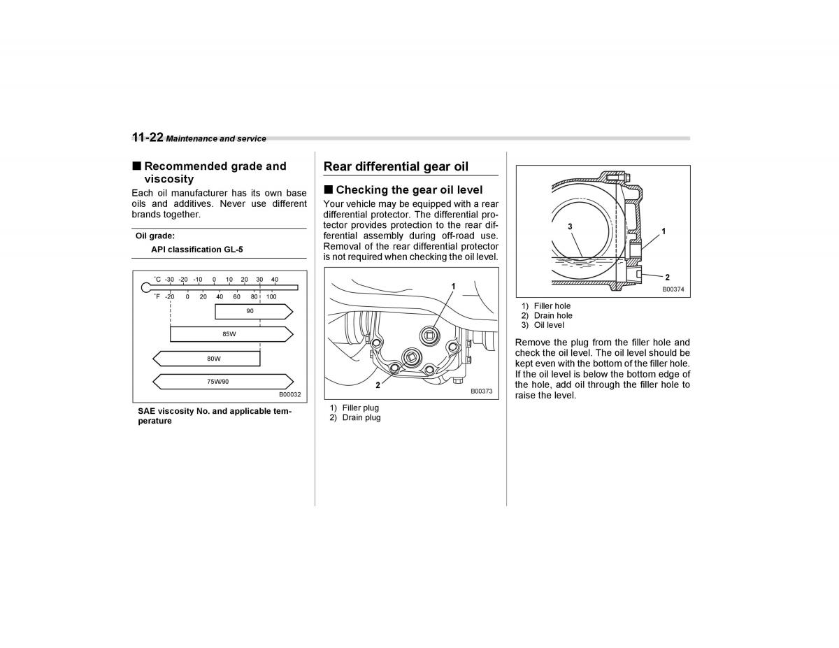 Subaru Forester I 1 owners manual / page 295