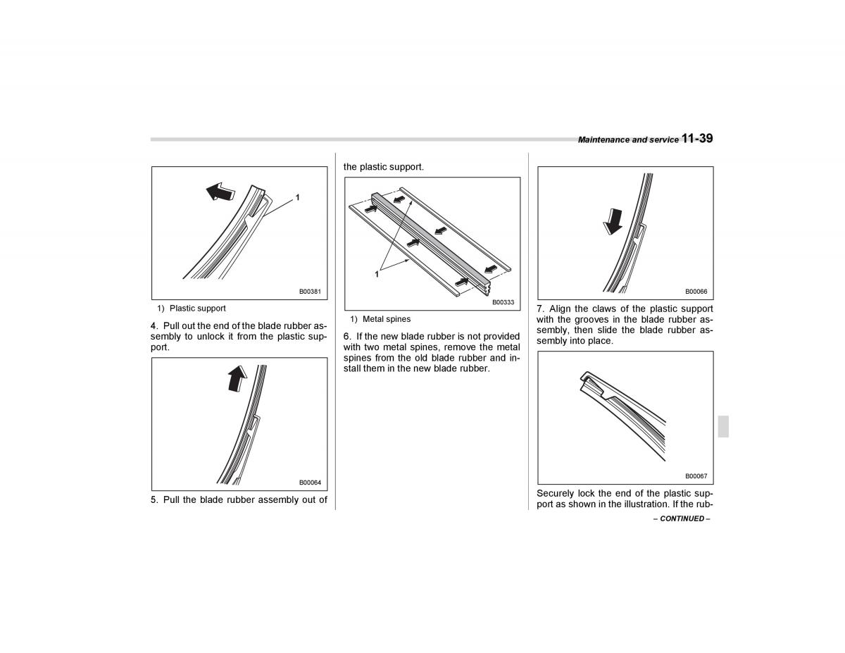 Subaru Forester I 1 owners manual / page 312