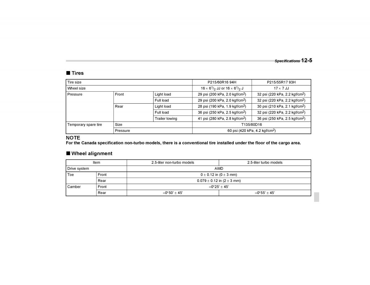 Subaru Forester I 1 owners manual / page 328