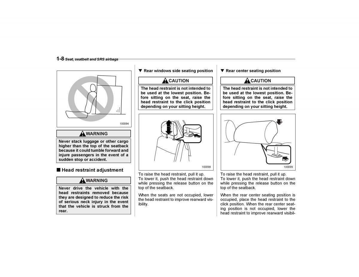 Subaru Forester I 1 owners manual / page 37