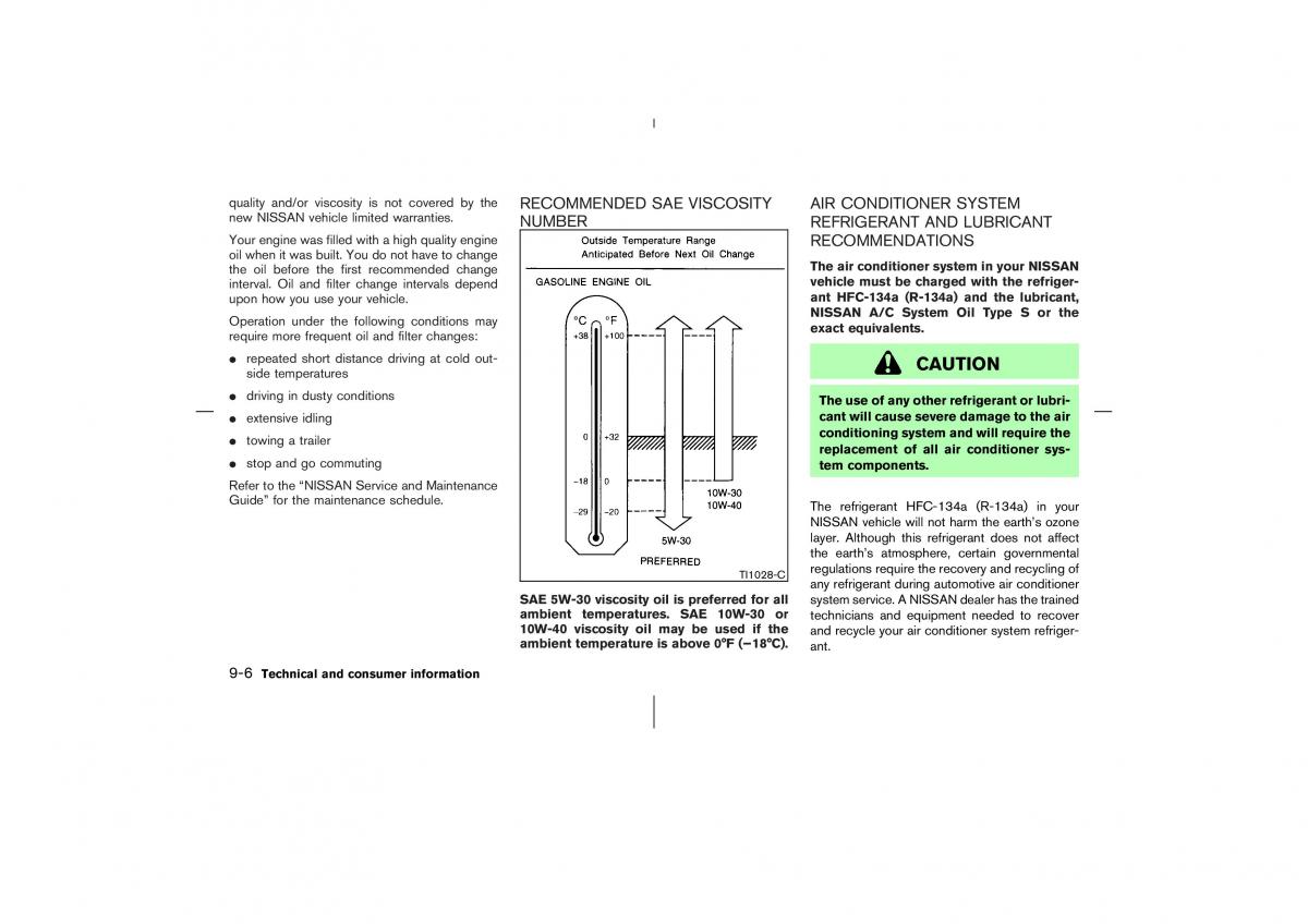 Nissan 350Z Fairlady Z owners manual / page 265