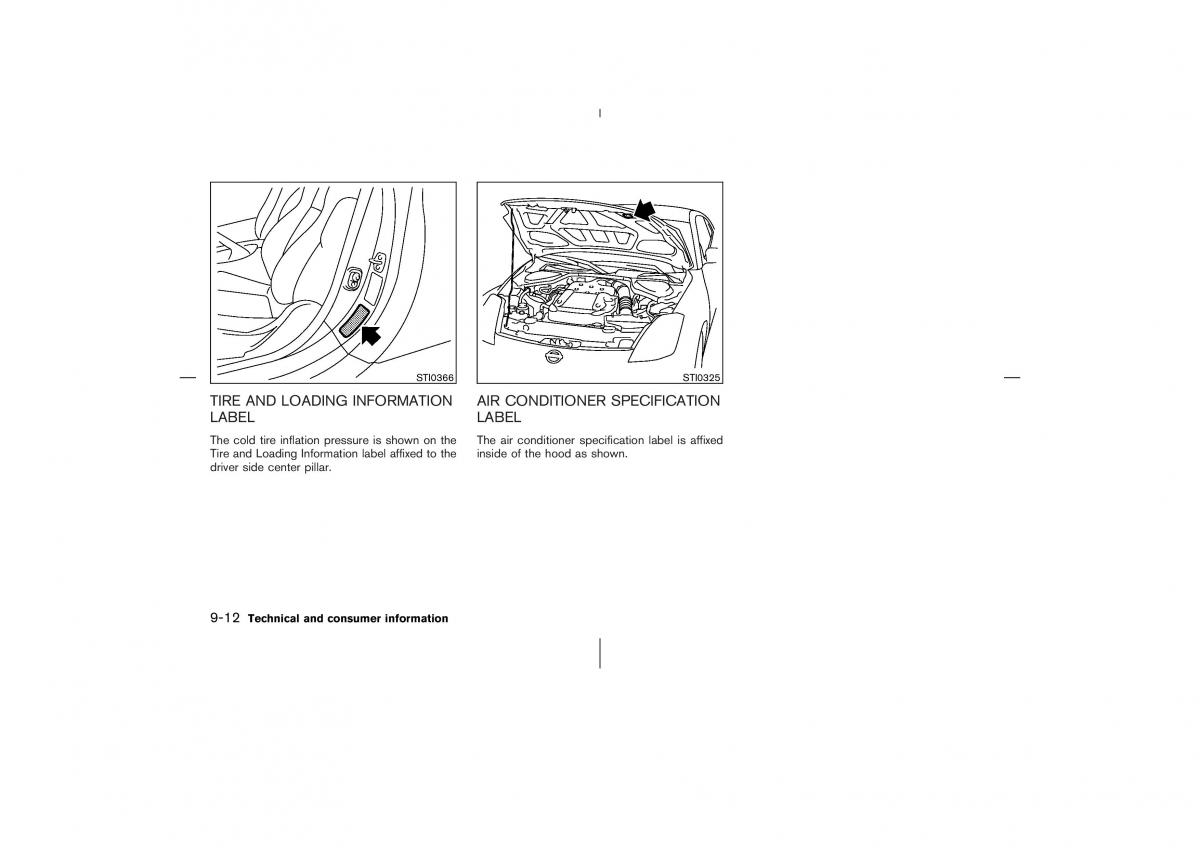 Nissan 350Z Fairlady Z owners manual / page 271