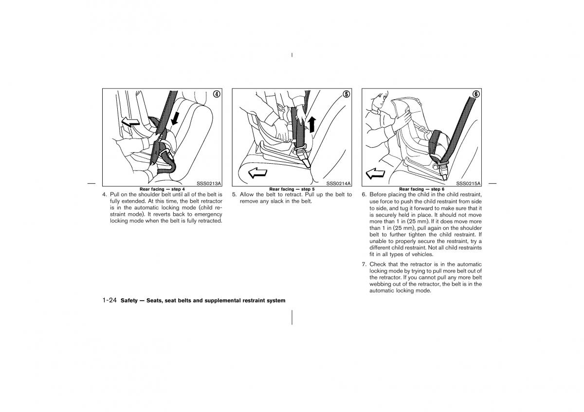 Nissan 350Z Fairlady Z owners manual / page 41