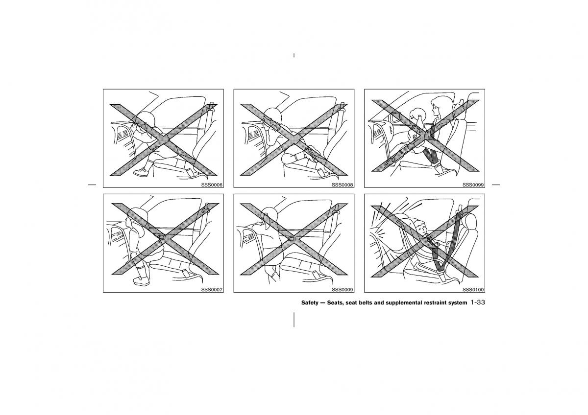 Nissan 350Z Fairlady Z owners manual / page 50