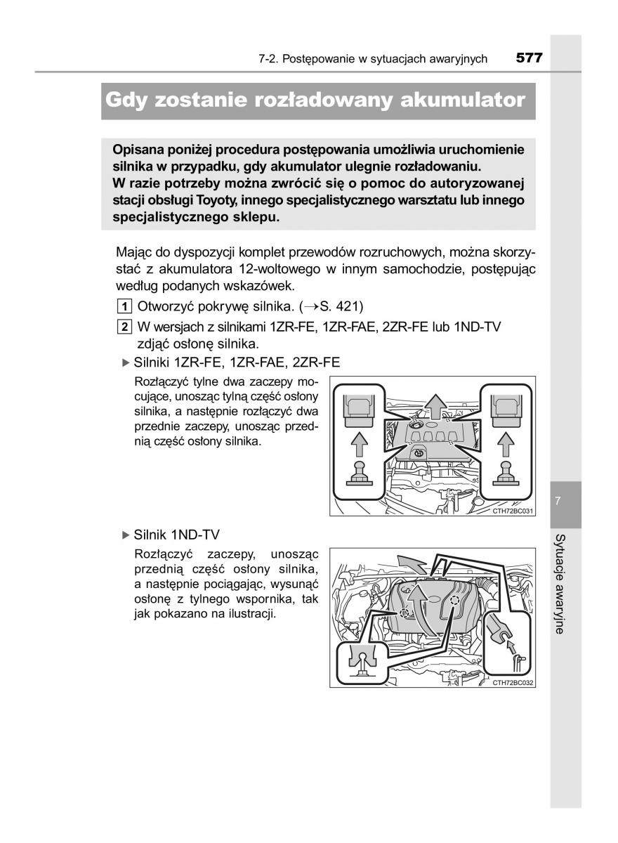 manual  Toyota Corolla XI 11 E160 instrukcja / page 577