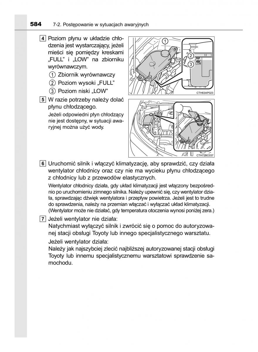 manual  Toyota Corolla XI 11 E160 instrukcja / page 584