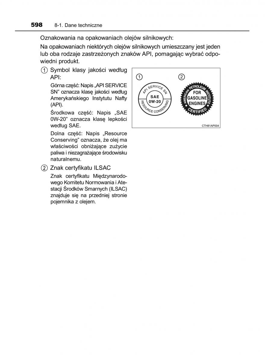 manual  Toyota Corolla XI 11 E160 instrukcja / page 598