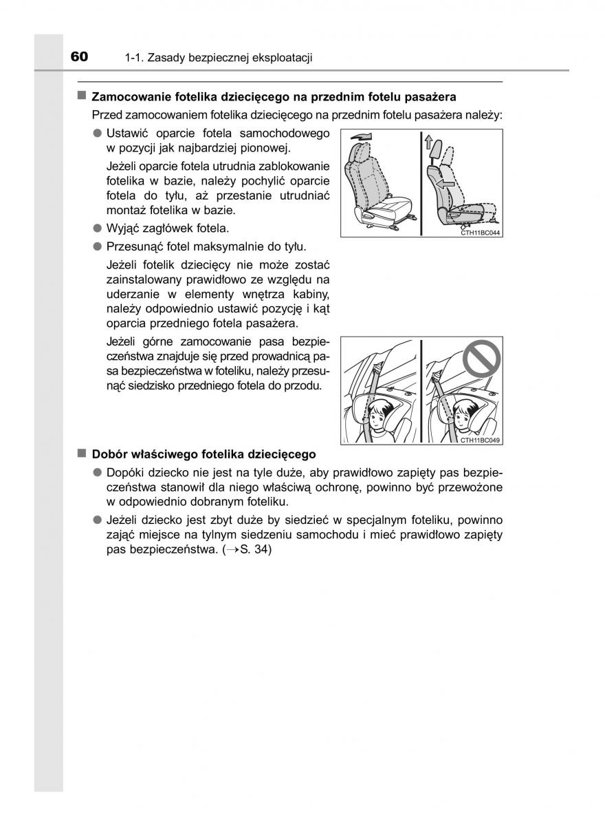 manual  Toyota Corolla XI 11 E160 instrukcja / page 60