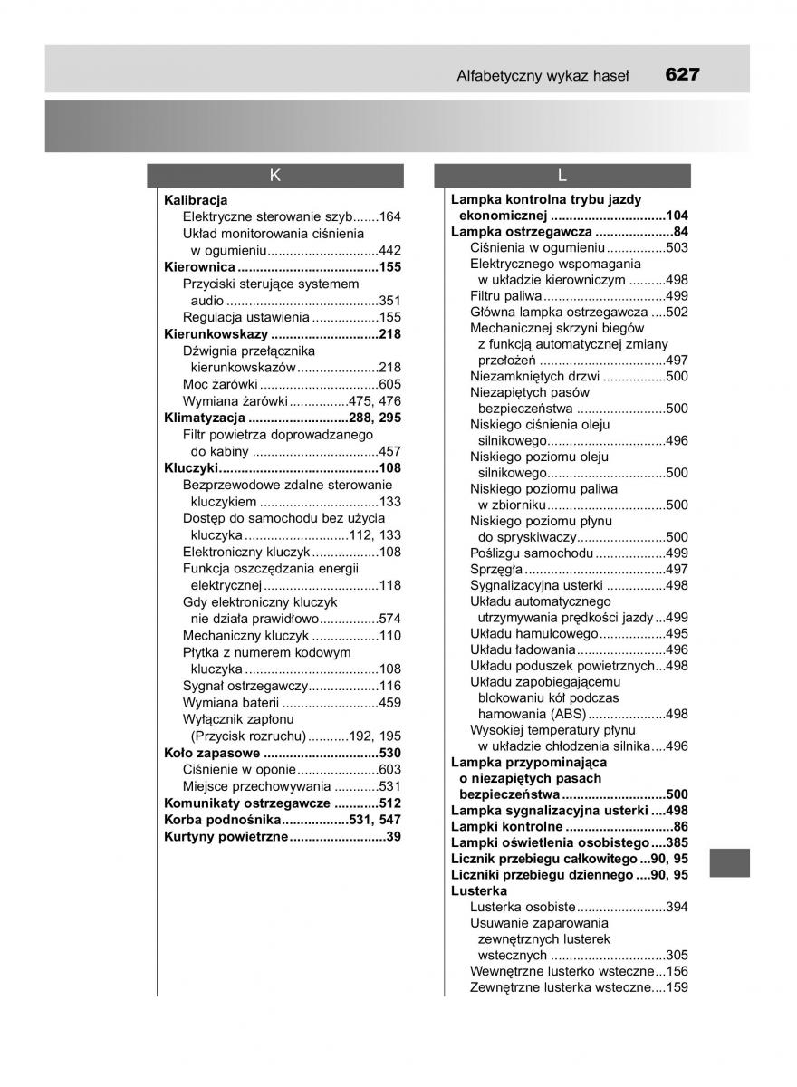 Toyota Corolla XI 11 E160 instrukcja obslugi / page 627