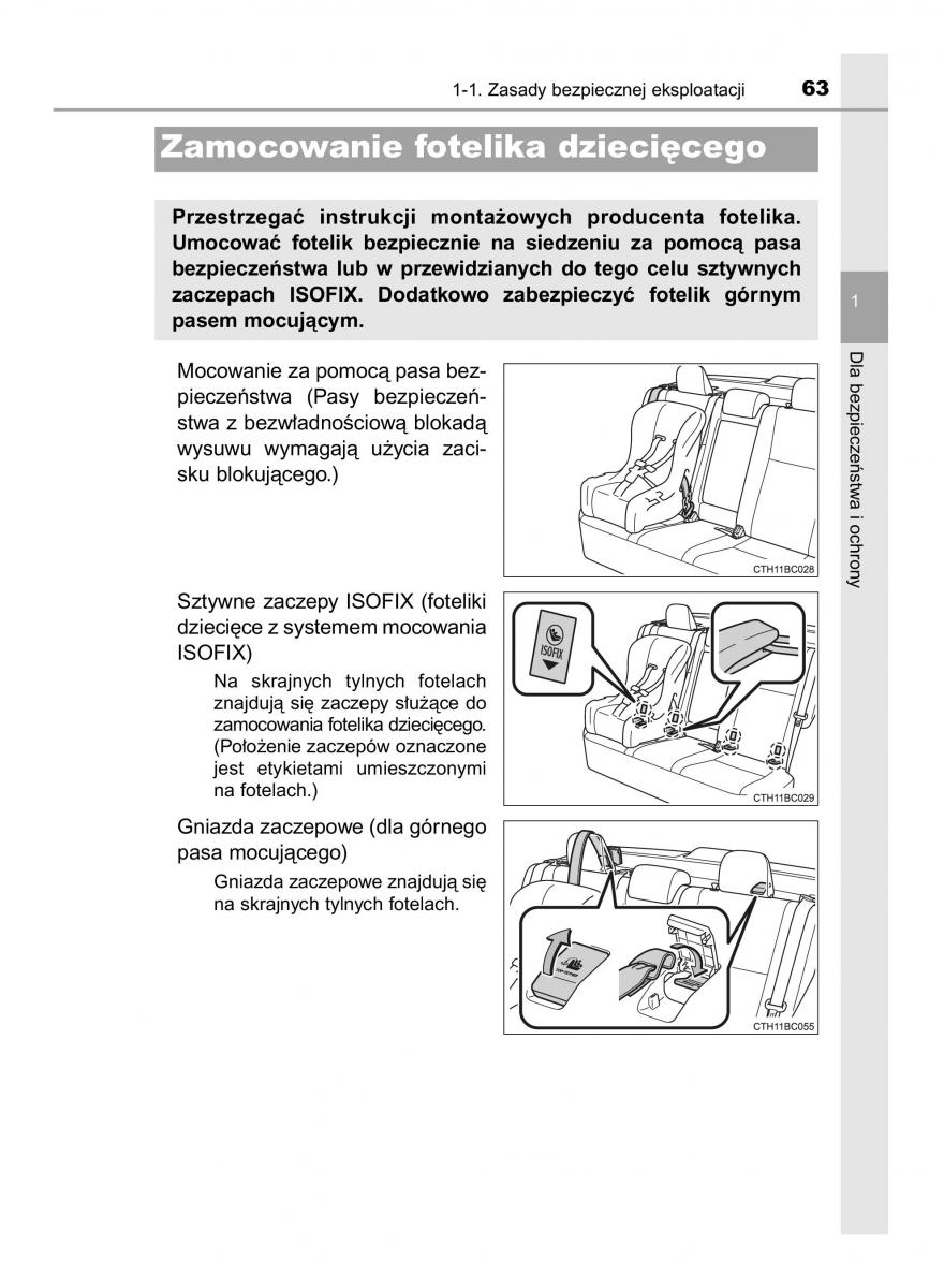 manual  Toyota Corolla XI 11 E160 instrukcja / page 63