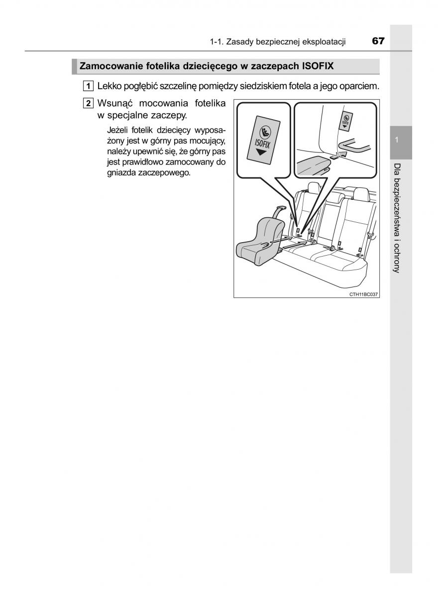 manual  Toyota Corolla XI 11 E160 instrukcja / page 67