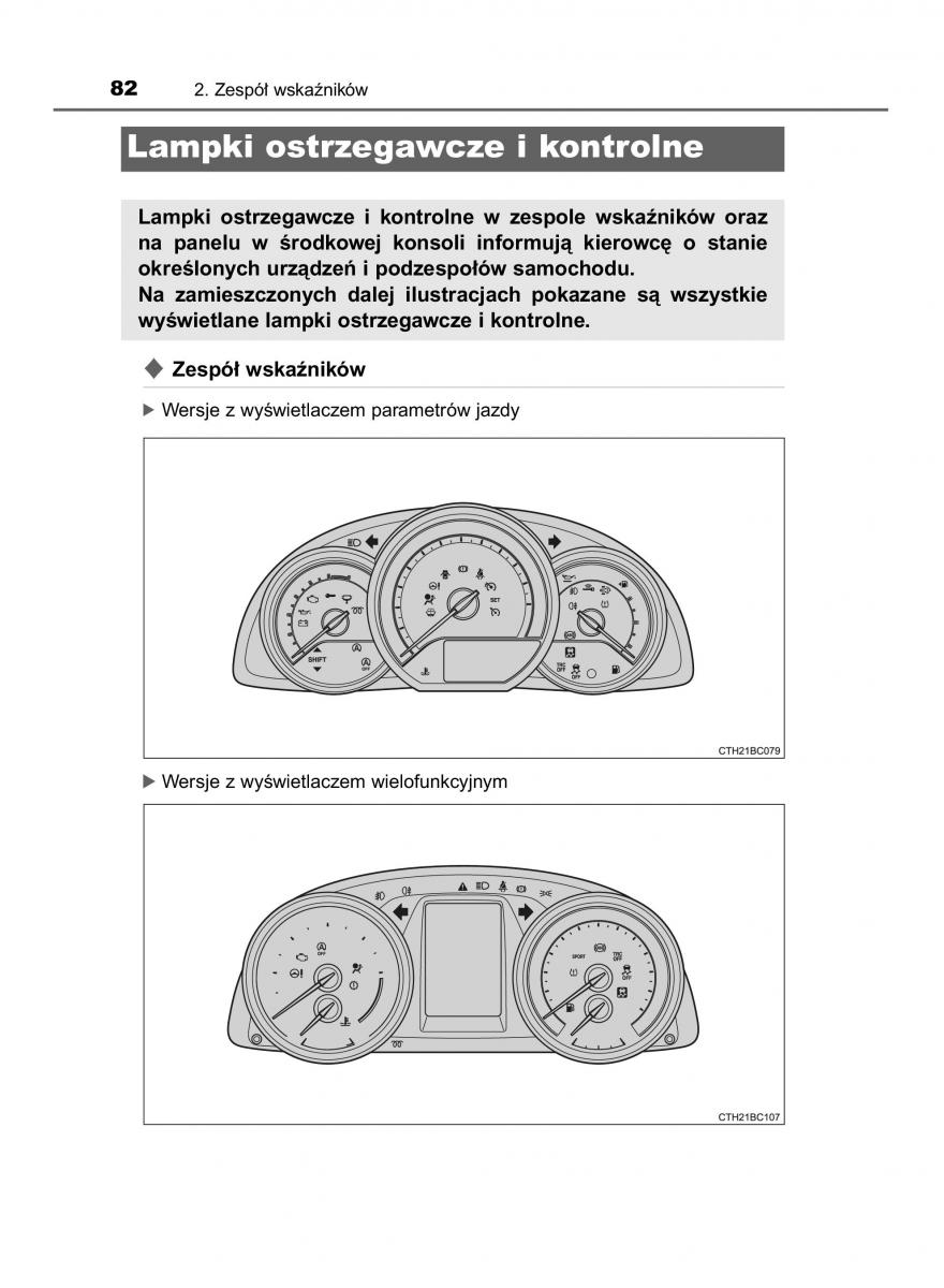 manual  Toyota Corolla XI 11 E160 instrukcja / page 82