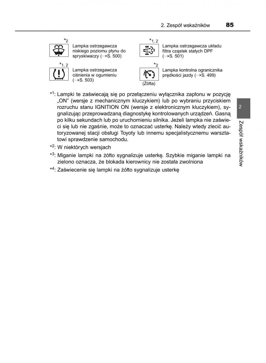 manual  Toyota Corolla XI 11 E160 instrukcja / page 85