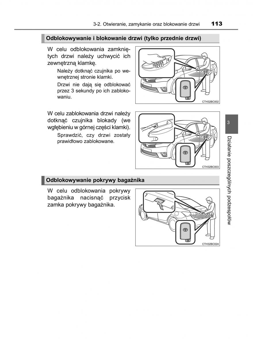 manual  Toyota Corolla XI 11 E160 instrukcja / page 113