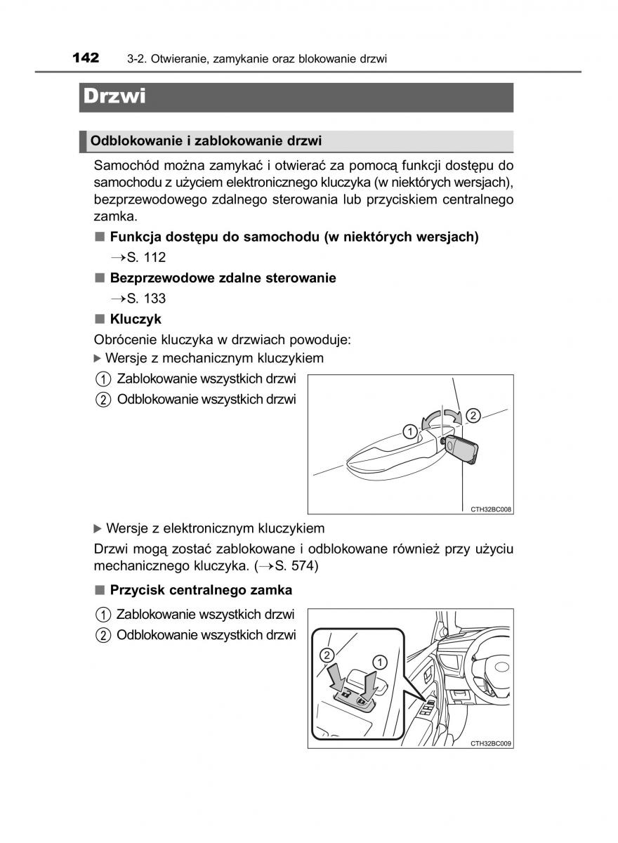 manual  Toyota Corolla XI 11 E160 instrukcja / page 142