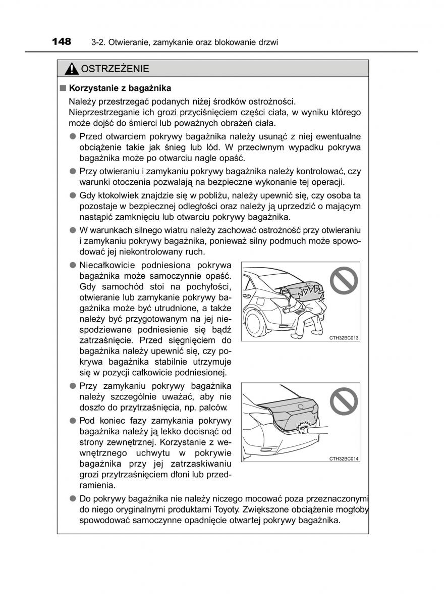 manual  Toyota Corolla XI 11 E160 instrukcja / page 148