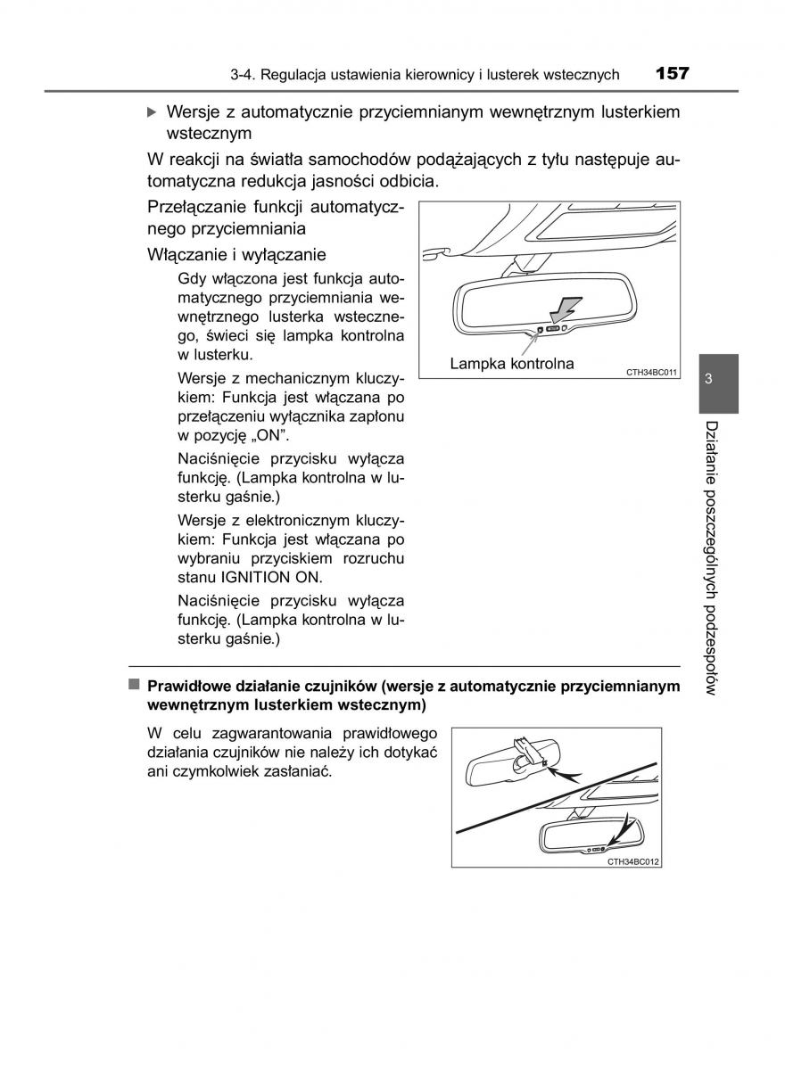 manual  Toyota Corolla XI 11 E160 instrukcja / page 157