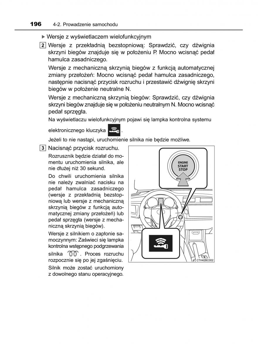 manual  Toyota Corolla XI 11 E160 instrukcja / page 196