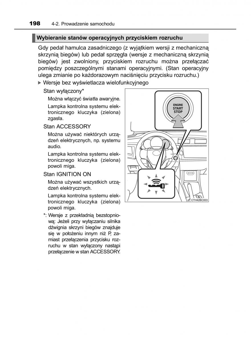 manual  Toyota Corolla XI 11 E160 instrukcja / page 198