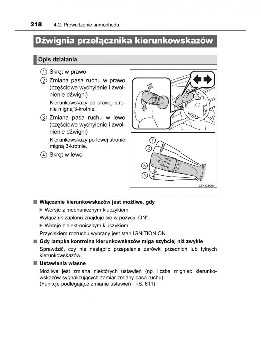 manual  Toyota Corolla XI 11 E160 instrukcja / page 218