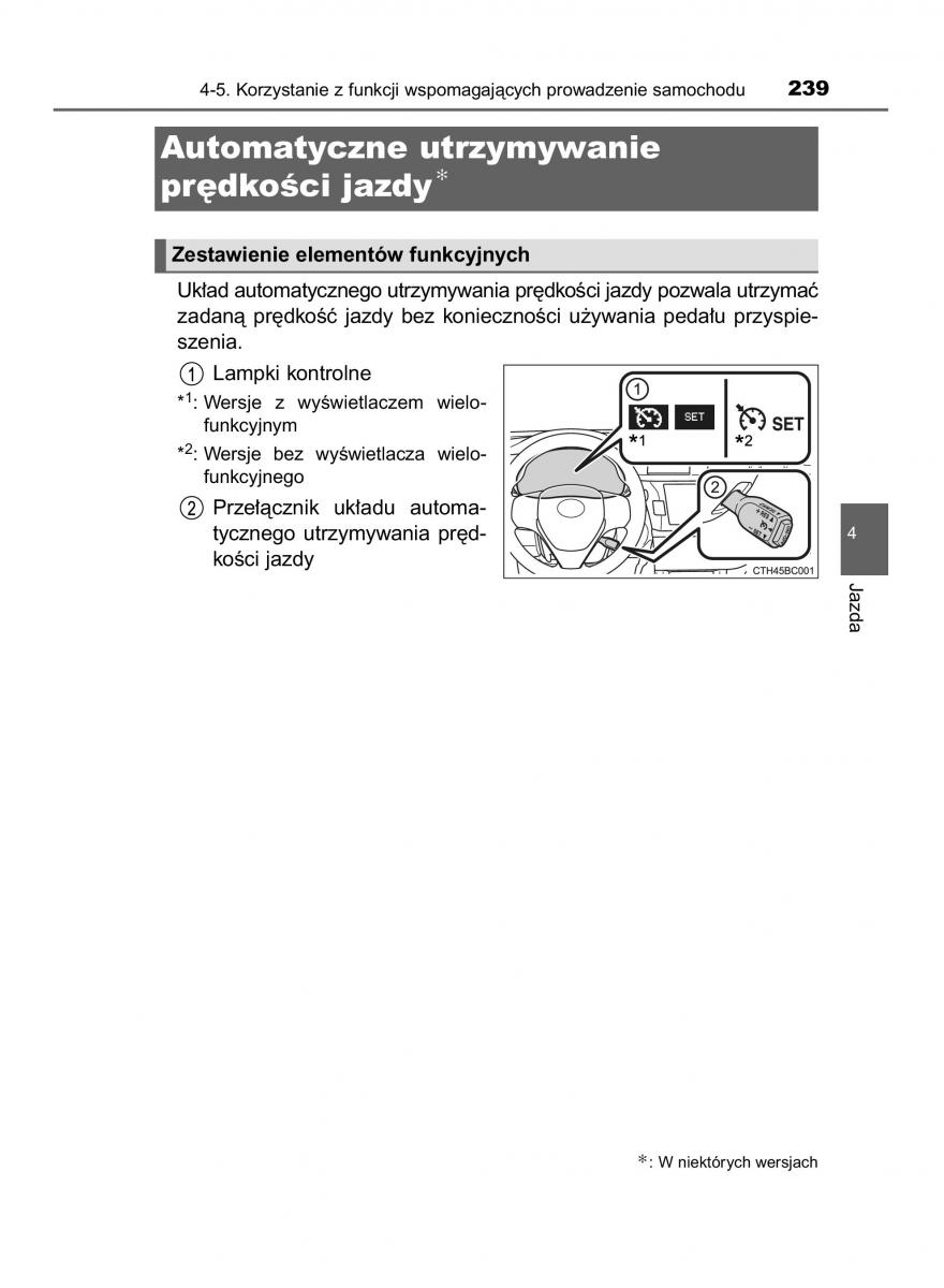 manual  Toyota Corolla XI 11 E160 instrukcja / page 239