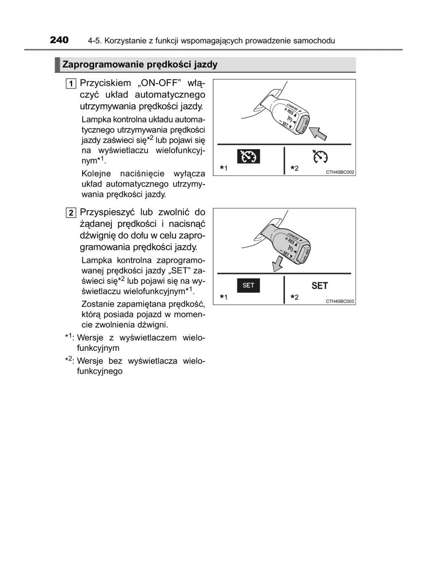 manual  Toyota Corolla XI 11 E160 instrukcja / page 240