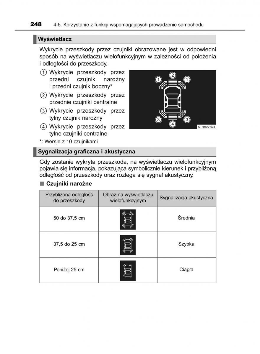 manual  Toyota Corolla XI 11 E160 instrukcja / page 248