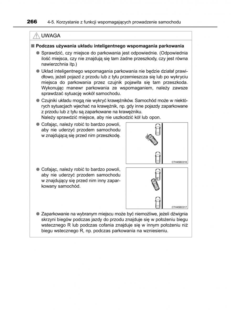 manual  Toyota Corolla XI 11 E160 instrukcja / page 266