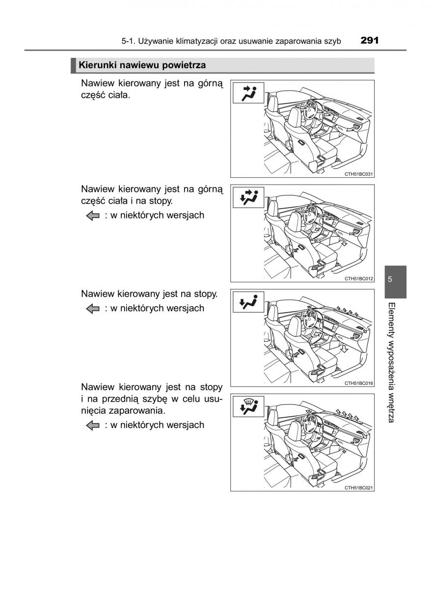 manual  Toyota Corolla XI 11 E160 instrukcja / page 291