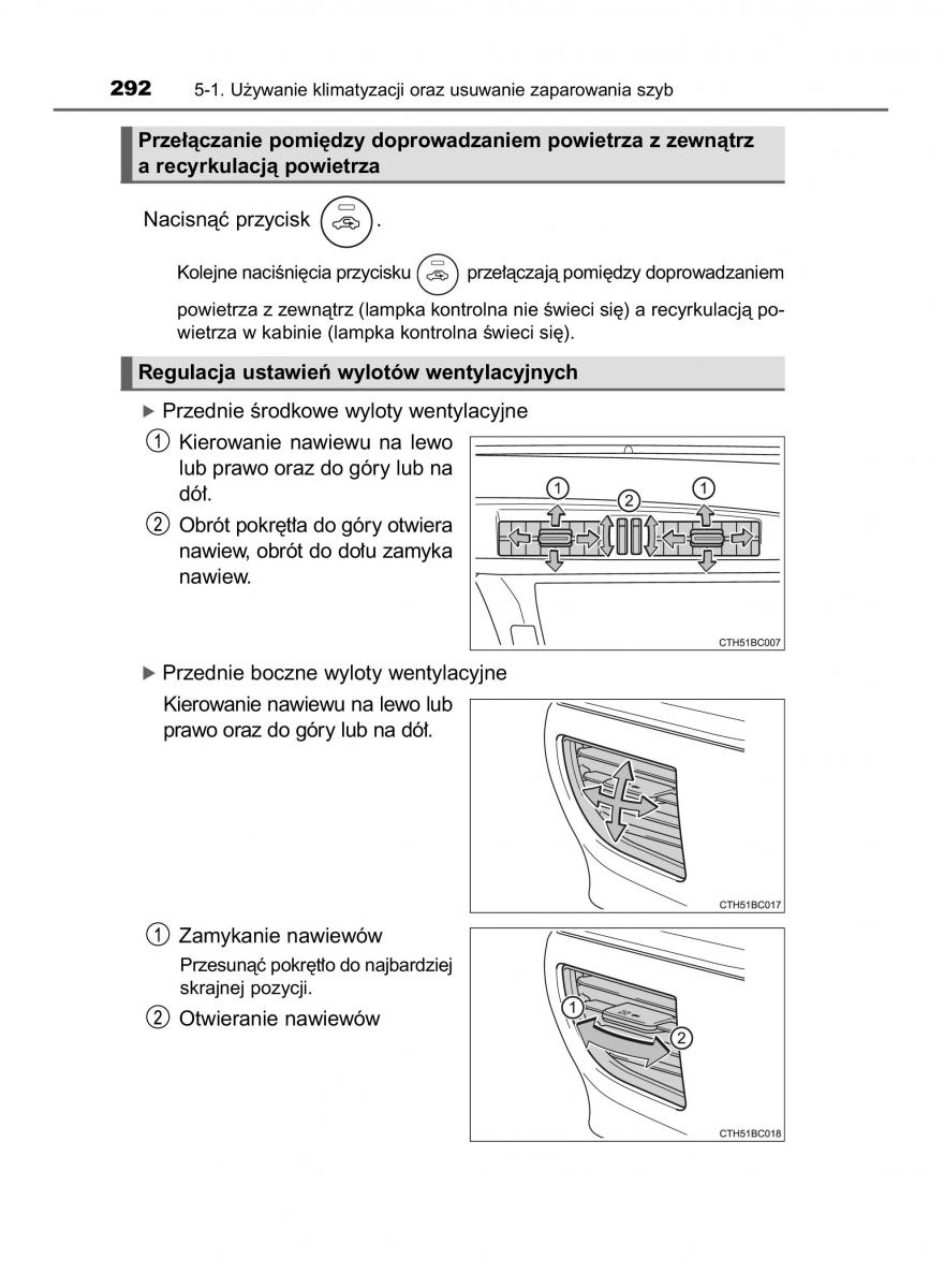 manual  Toyota Corolla XI 11 E160 instrukcja / page 292