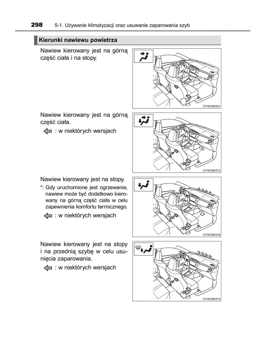 manual  Toyota Corolla XI 11 E160 instrukcja / page 298