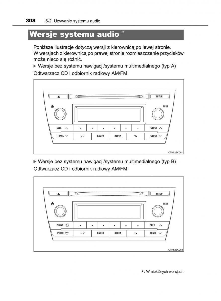 manual  Toyota Corolla XI 11 E160 instrukcja / page 308