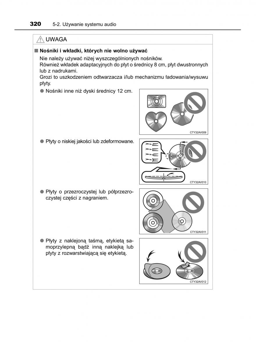 manual  Toyota Corolla XI 11 E160 instrukcja / page 320