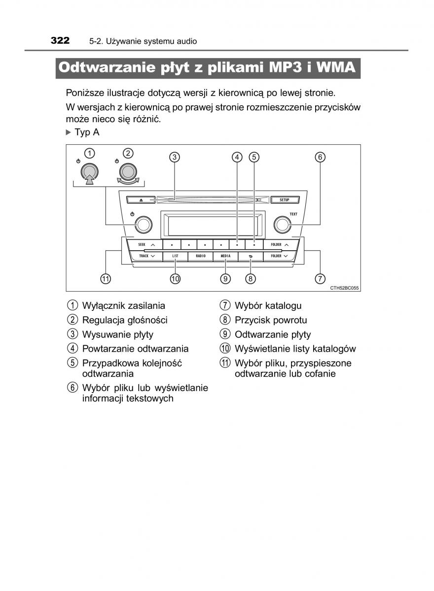 manual  Toyota Corolla XI 11 E160 instrukcja / page 322