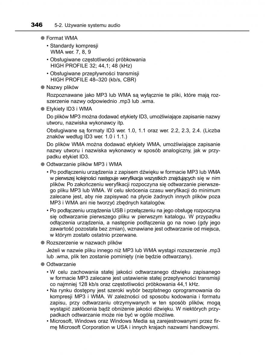 manual  Toyota Corolla XI 11 E160 instrukcja / page 346