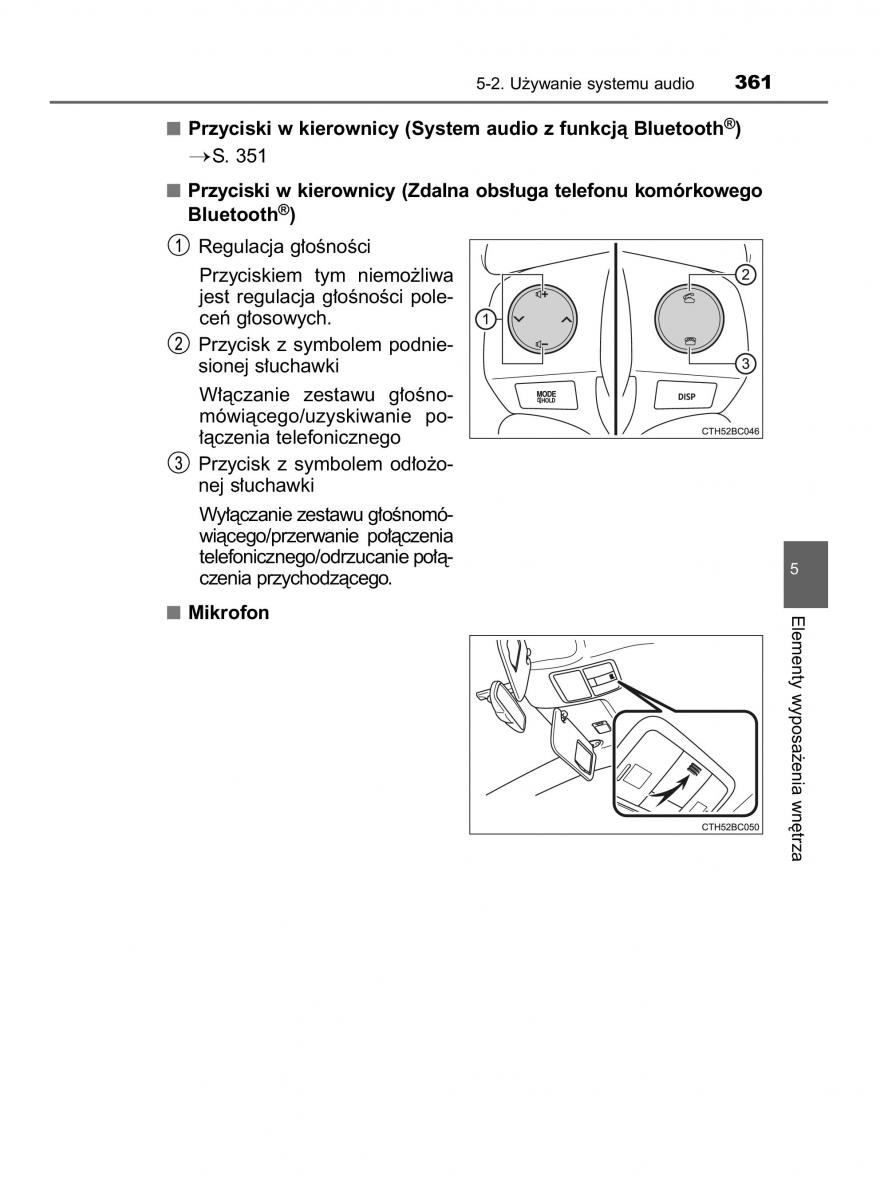 manual  Toyota Corolla XI 11 E160 instrukcja / page 361