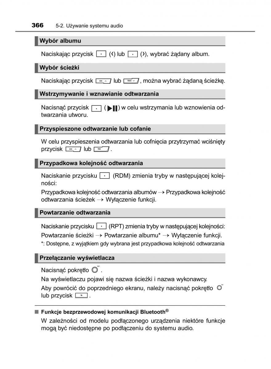 manual  Toyota Corolla XI 11 E160 instrukcja / page 366