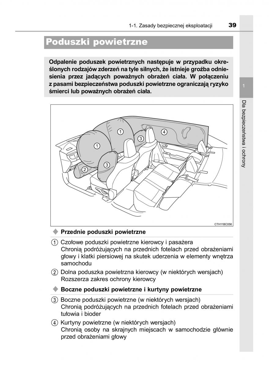 manual  Toyota Corolla XI 11 E160 instrukcja / page 39