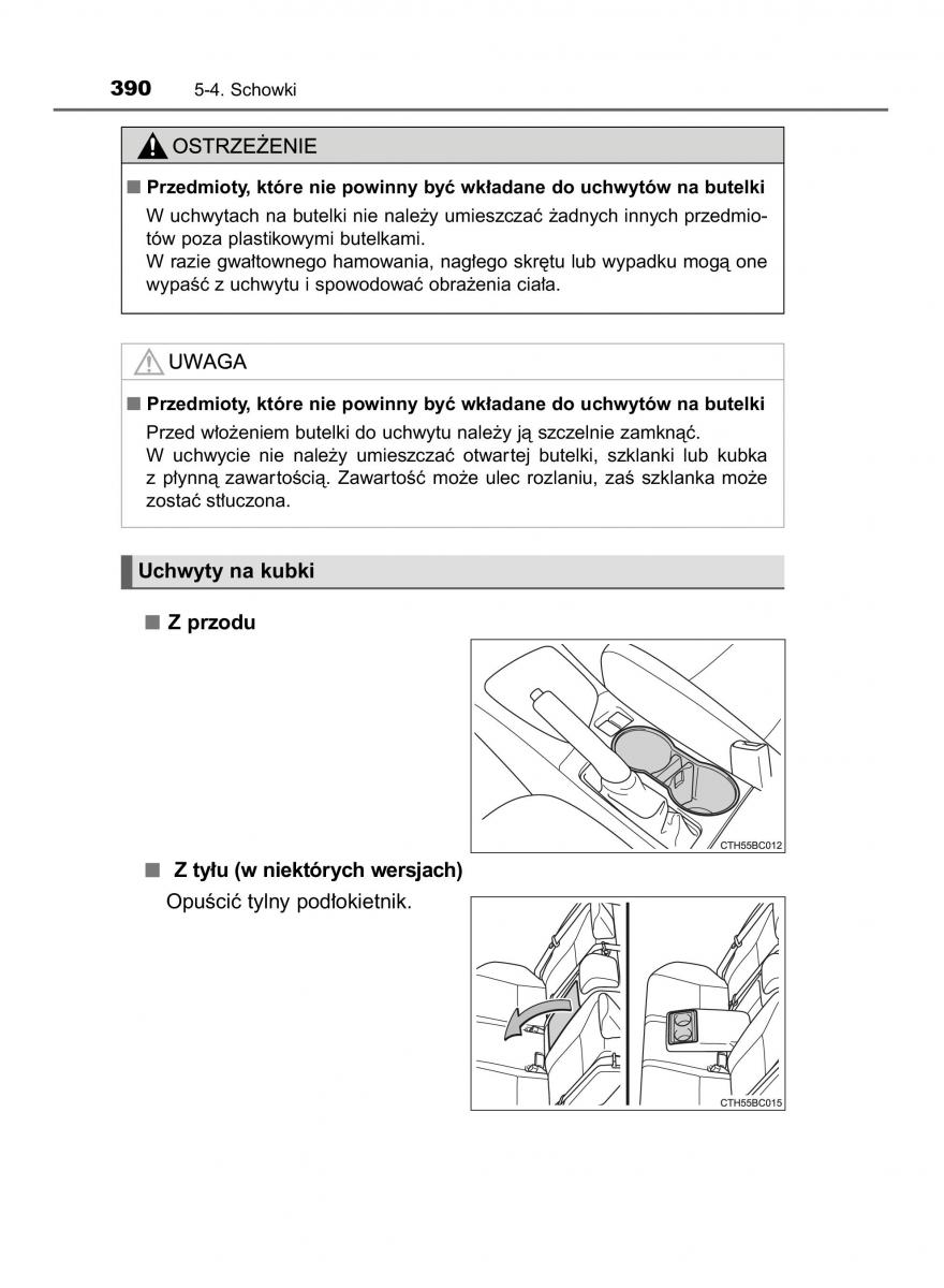 manual  Toyota Corolla XI 11 E160 instrukcja / page 390