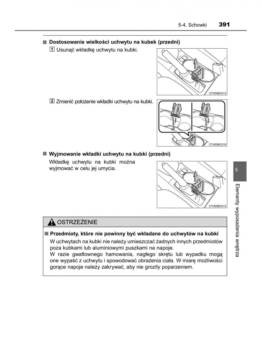 manual  Toyota Corolla XI 11 E160 instrukcja / page 391