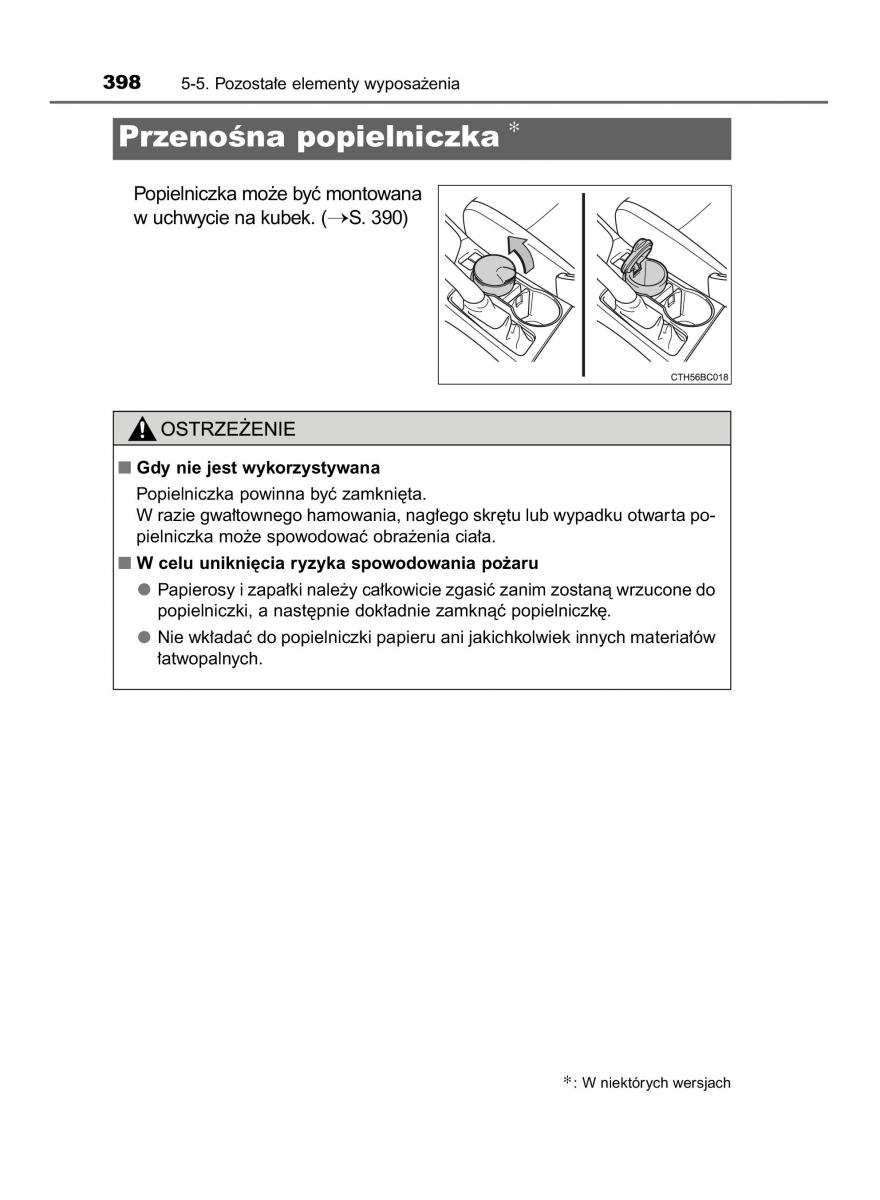 manual  Toyota Corolla XI 11 E160 instrukcja / page 398