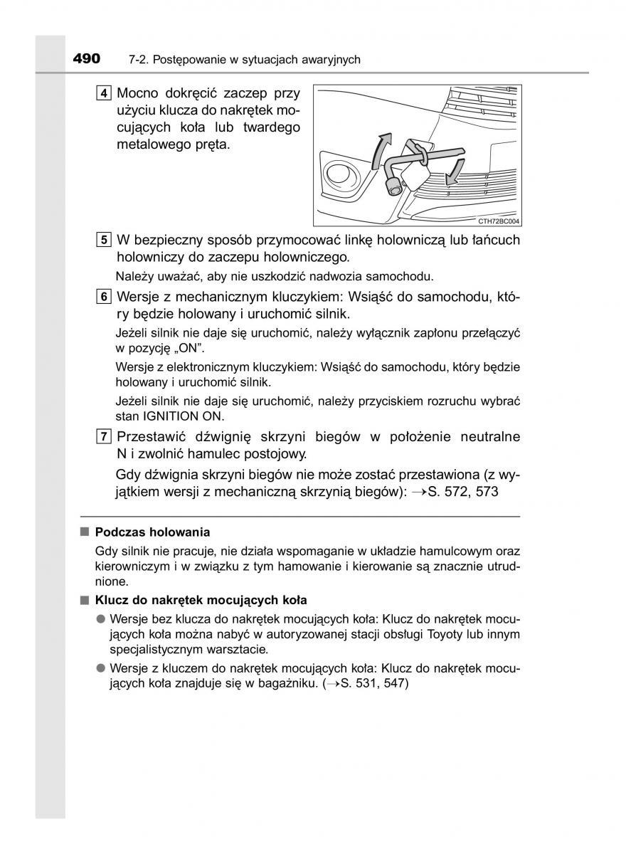 manual  Toyota Corolla XI 11 E160 instrukcja / page 490