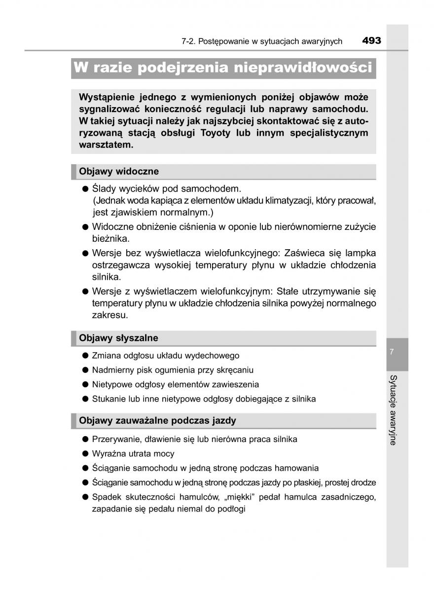 manual  Toyota Corolla XI 11 E160 instrukcja / page 493