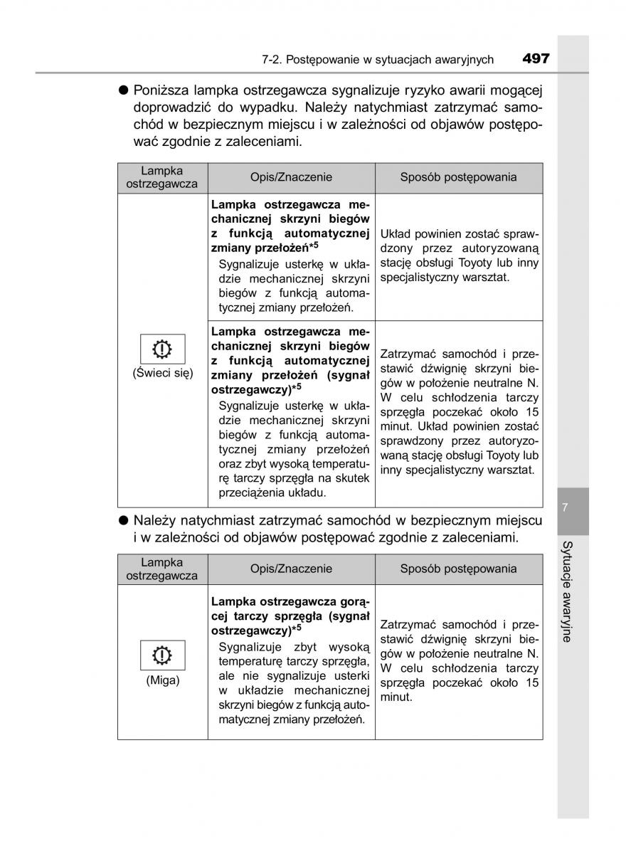 manual  Toyota Corolla XI 11 E160 instrukcja / page 497