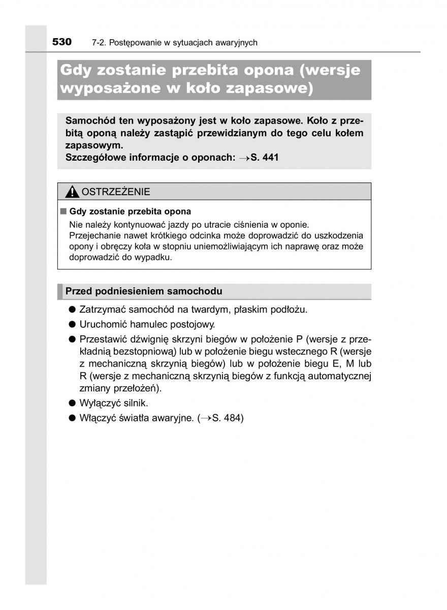 manual  Toyota Corolla XI 11 E160 instrukcja / page 530