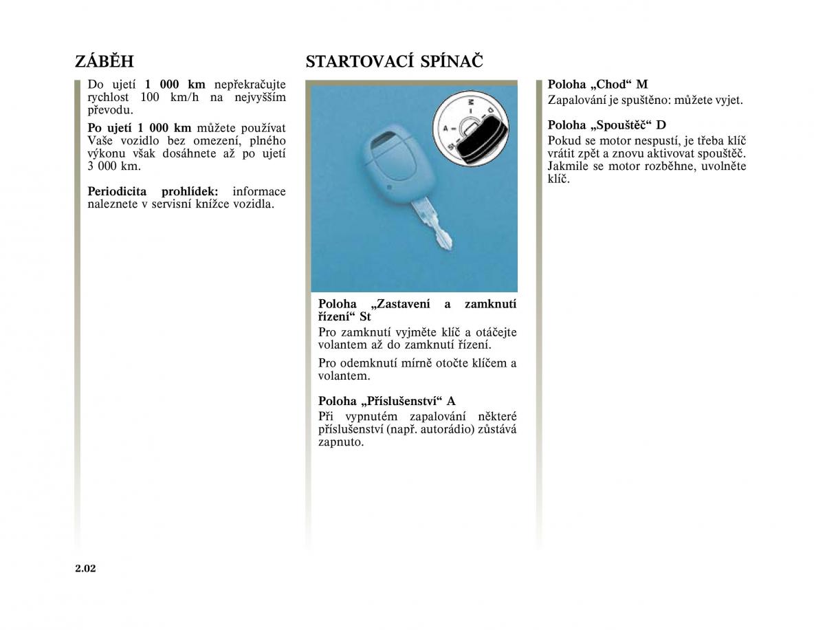 Renault Twingo I 1 owners manual / page 56