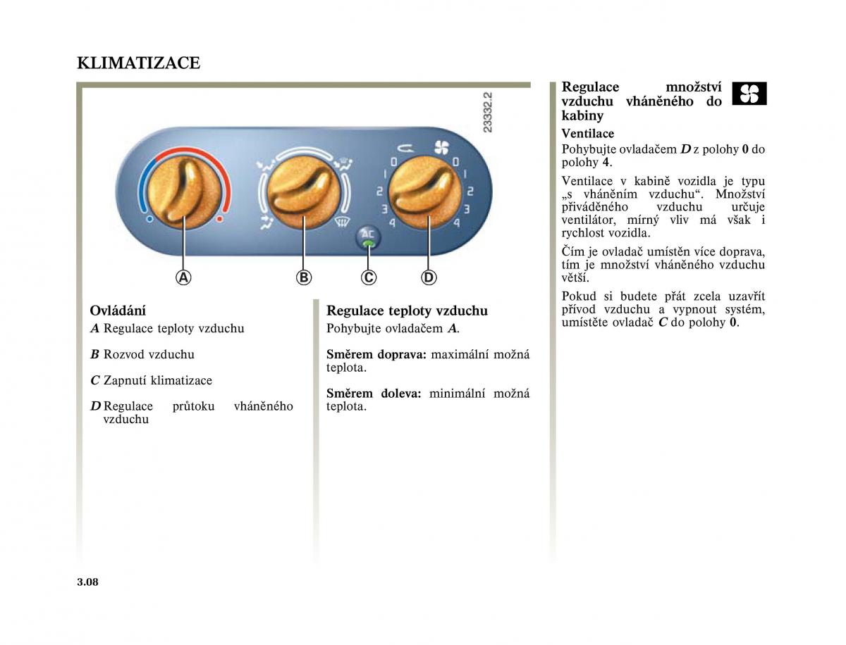 Renault Twingo I 1 owners manual / page 82