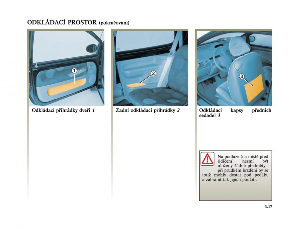 Renault Twingo I 1 owners manual / page 91