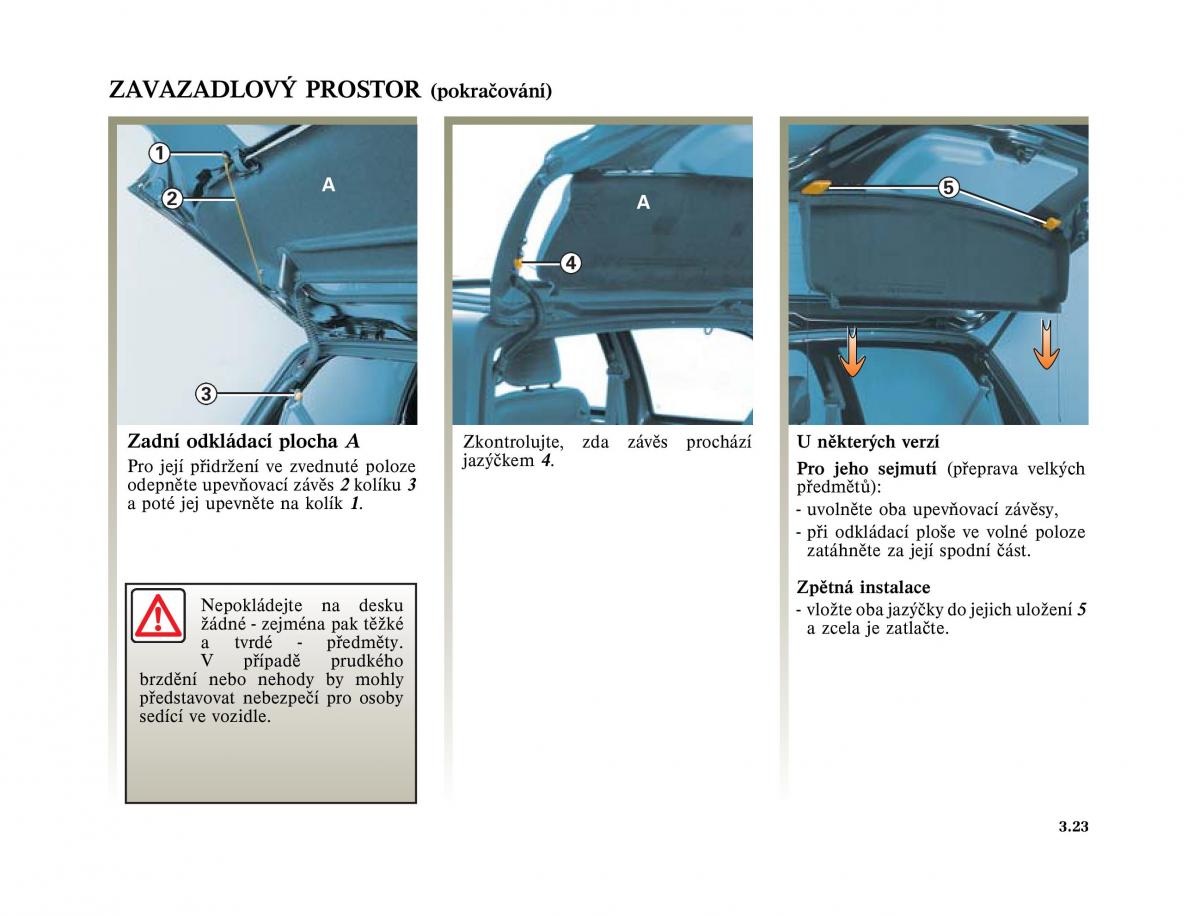 Renault Twingo I 1 owners manual / page 97