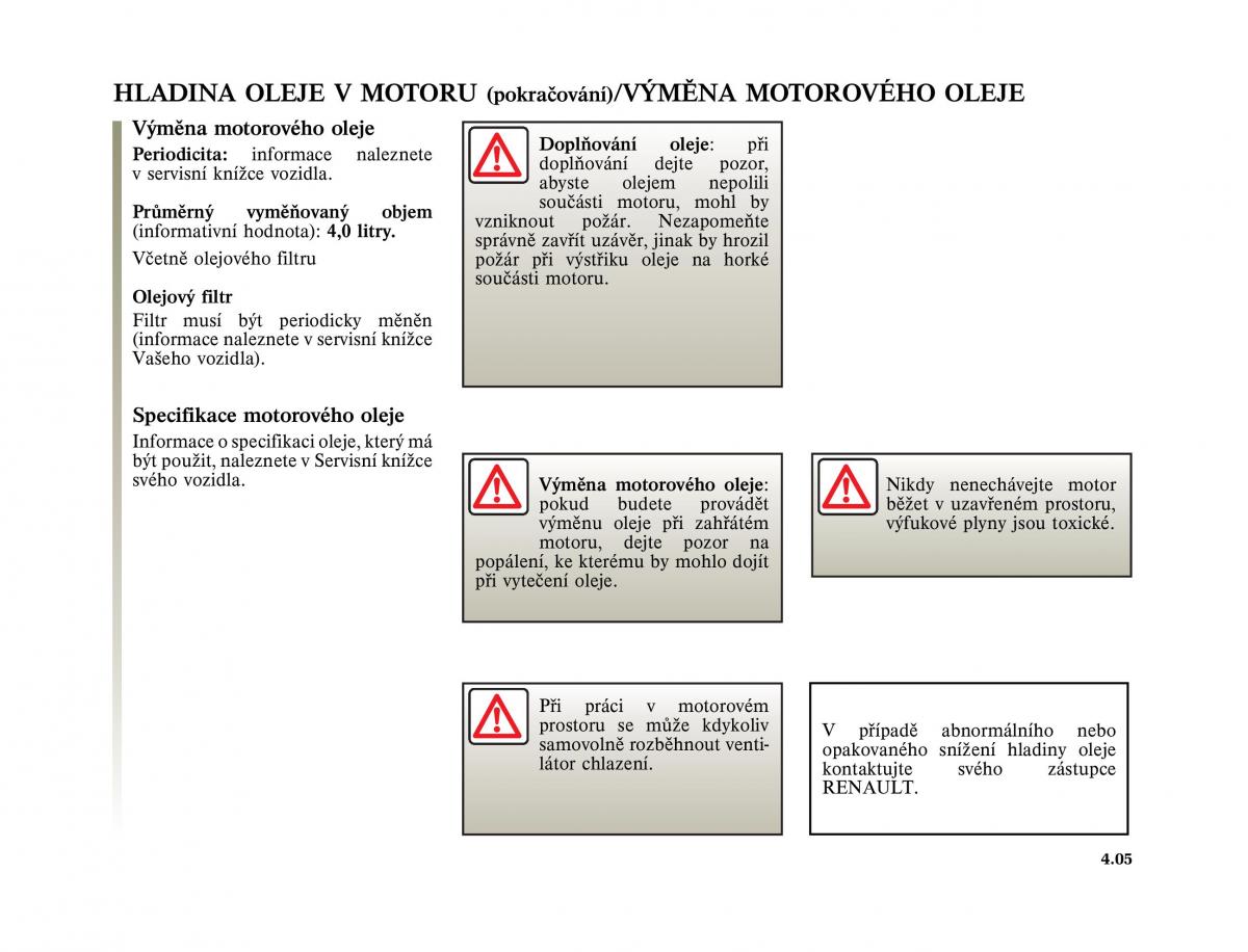 Renault Twingo I 1 owners manual / page 107